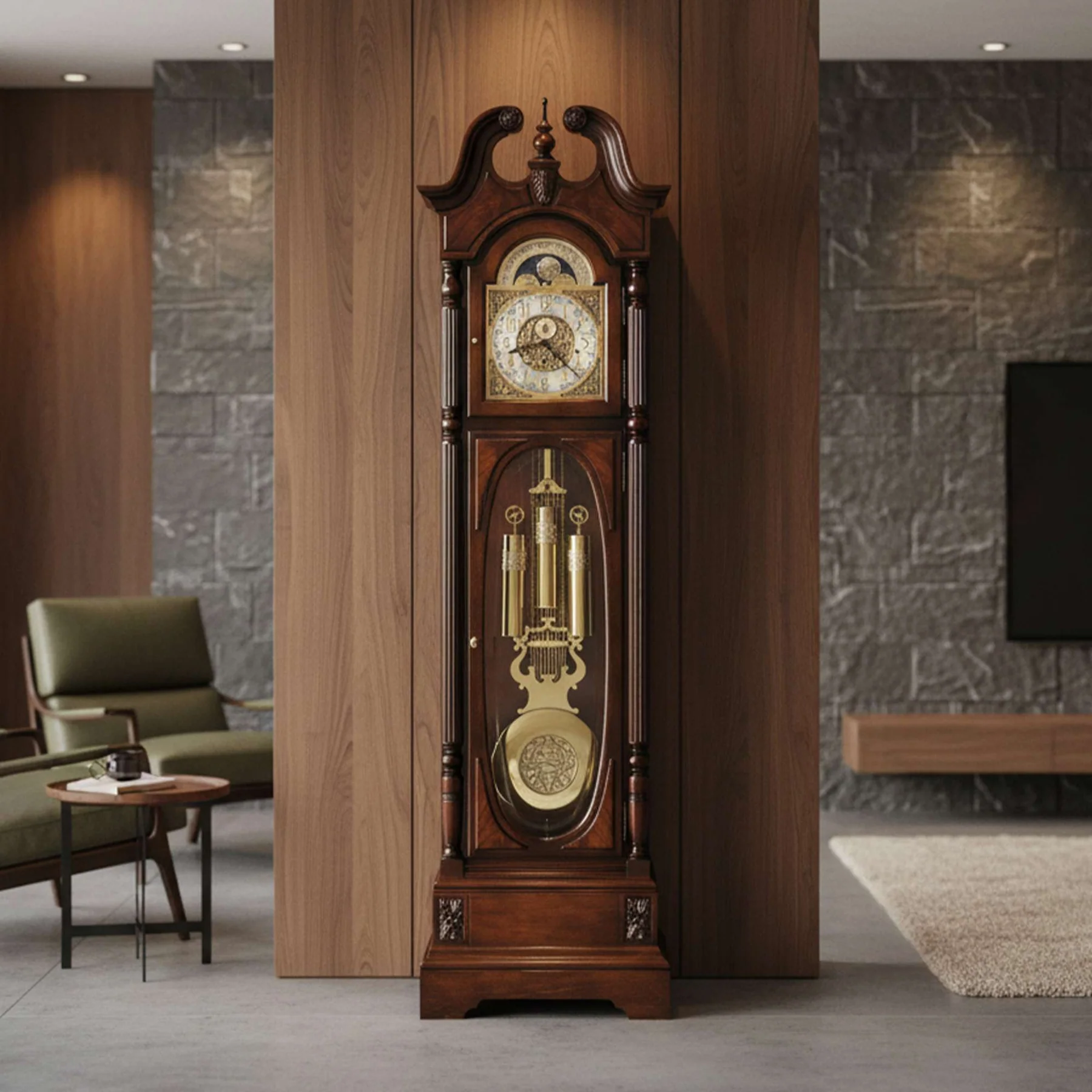 Howard Miller Clock Company Stewart Grandfather Clock 610948