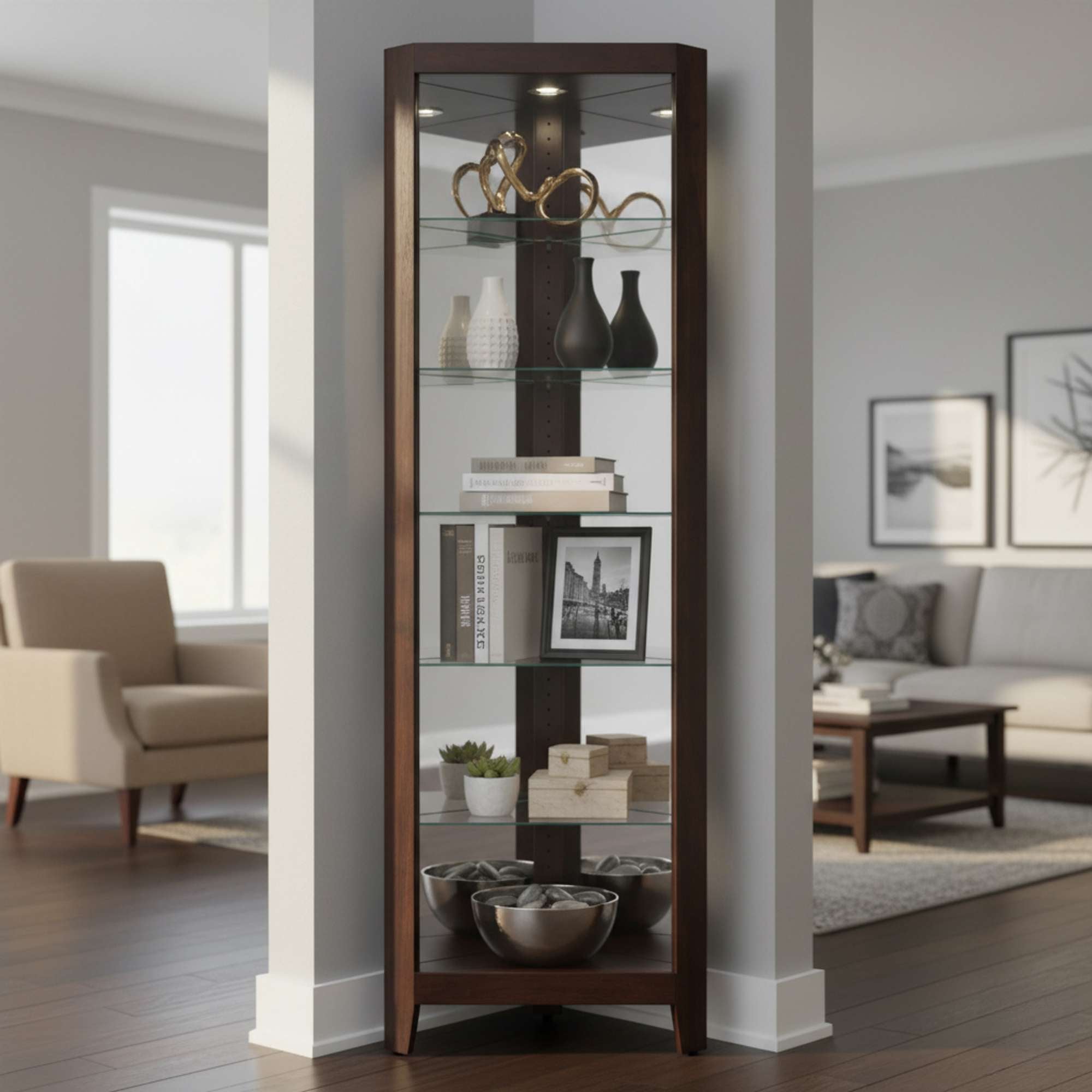 Howard Miller Clock Company Tamsin Curio 680720