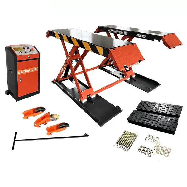 AMGO XL-9X 9,000 lb Scissor Lift | Low-Profile Car Lift