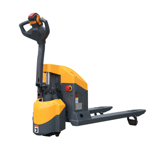 ApolloLift Full Electric Pallet Jack with Emergency Key Switch 4400lbs Cap. 48" x 27" - A-1030
