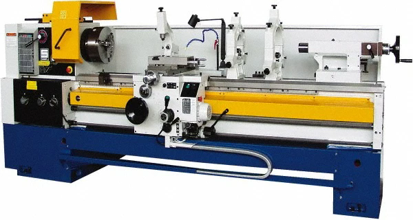 Summit Machine Tool 20-1/4" x 60" Engine Lathe: Geared Head, 10 hp, 220/440 V 3 Phase, 4-1/8" Spindle Bore Dia, 11 to 1,400 RPM 20-4X60B - 00410779