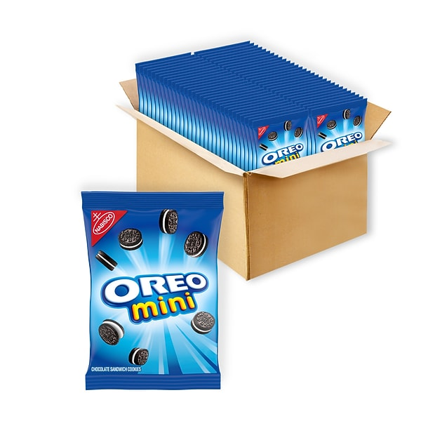Oreo Mini Chocolate Sandwich Cookies, 1.5 oz., 60/Carton (NFG00011) | Quill.com